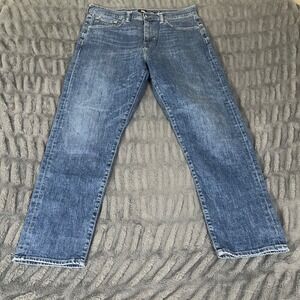 Edwin ED-45 Loose Tapered Japanese Denim Blue Wash Jeans Mens 34x30 1028112.01